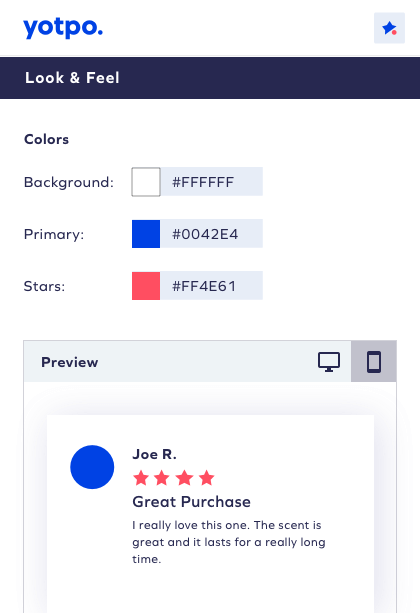 Completely customizable