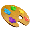 Paint on Palette Icon