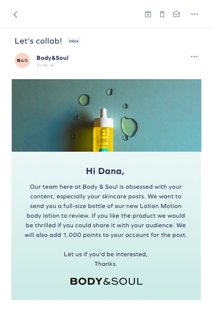 Incentivize Influencers with points